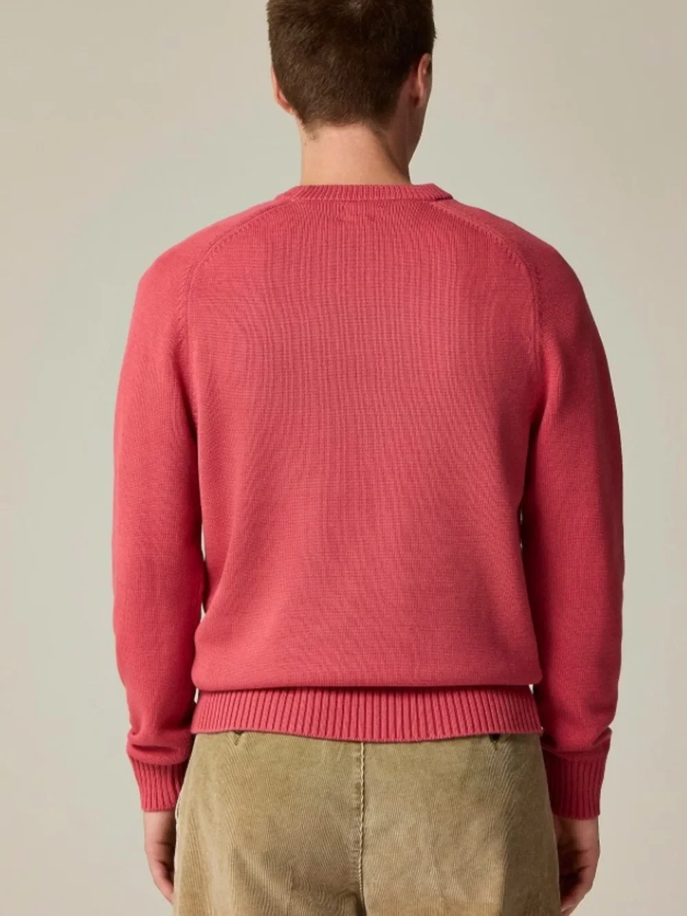 J crew vintage barn Heritage cotton crewneck sweater